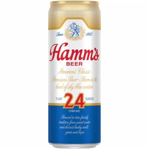 Hamm'S America'S Classic Premium Lager Beer, Oz. Can, 4.7% Abv