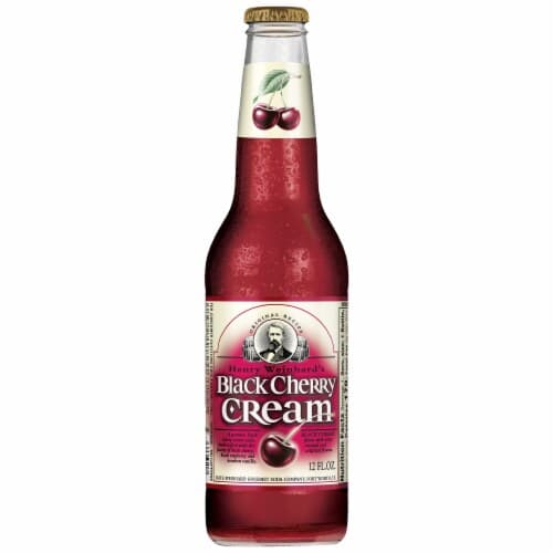 Henry Weinhard'S Gourmet Soda, Black Cherry Cream