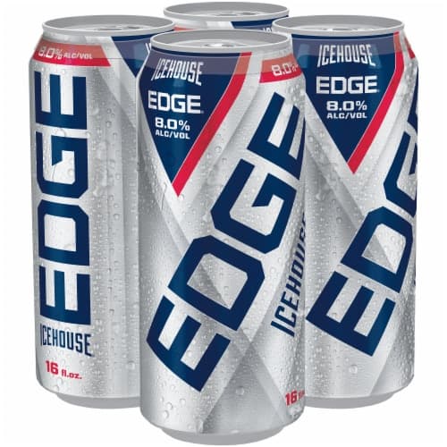 Icehouse Edge Lager Beer,. Oz. Cans, 8% Abv