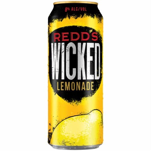 Redd'S Wicked Lemonade Ale, Beer, Oz. Can, 8% Abv