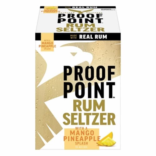 Proof Point Rum Seltzer, Mango Pineapple
