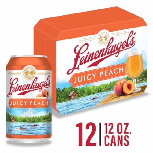 Leinenkugel'S Juicy Peach Fruited Session Sour Beer