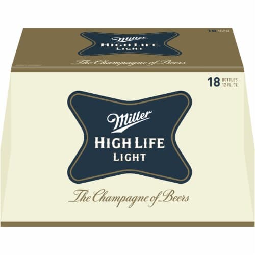 Miller High Life Light Lager Beer,. Oz. Bottles, 4.6% Abv