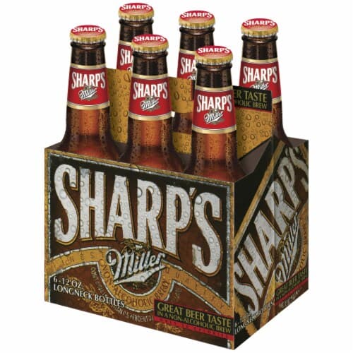 Sharp'S Non-Alcoholic Brew, Oz. Bottles, 0.5% Abv