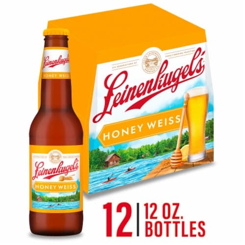 Leinenkugel'S Honey Weiss Lager Beer,. Oz. Bottles, 4.9% Abv