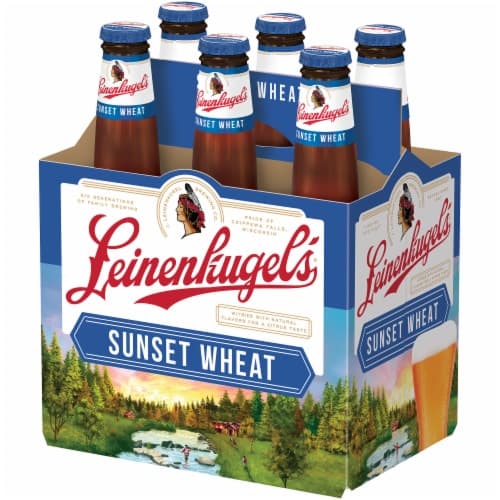 Leinenkugel'S Sunset Wheat Beer,. Oz. Bottles, 4.9% Abv