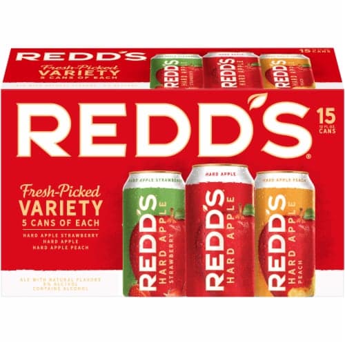 Redd'S Fresh Picked Variety Hard Apple Ale Beer