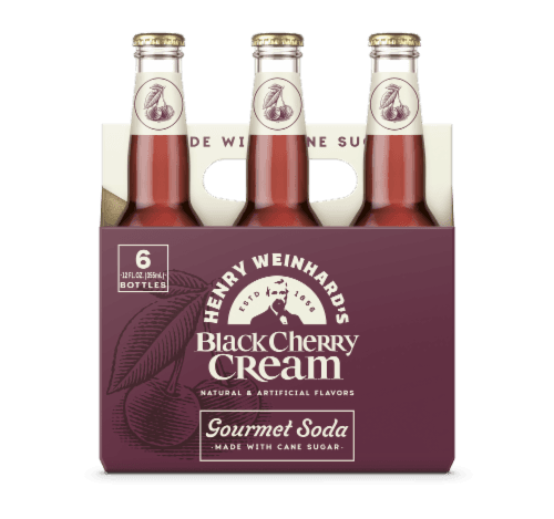 Henry Weinhard'S Black Cherry Cream 0% Abv Bottles