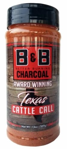 B&B Charcoal Texas Cattle Call Seasoning