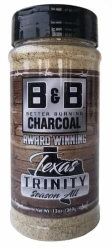 B&B Charcoal Texas Trinity Season All Seasoning