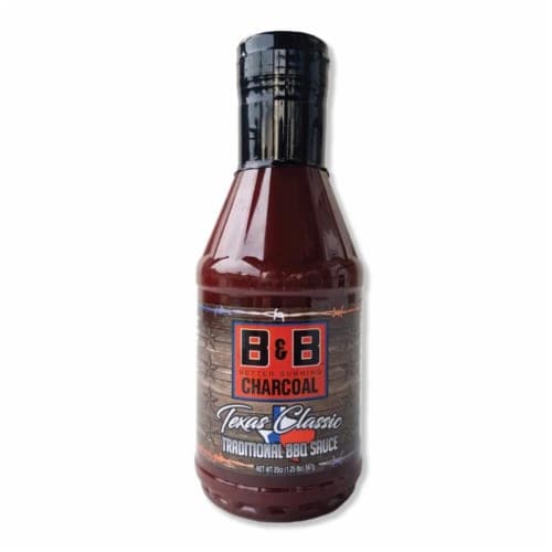 B&B Charcoal Texas Classic Traditional Bbq Sauce