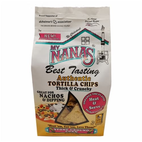 My Nana'S Best Tasting Stone Ground Corn Thick & Crunchy Tortilla Chips