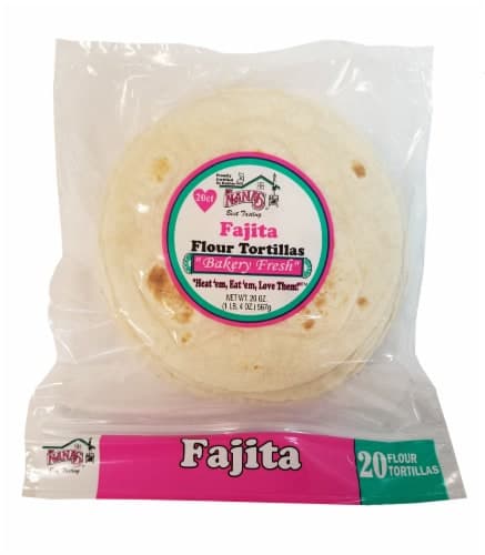 My Nana'S Best Tasting Fajita Flour Tortillas