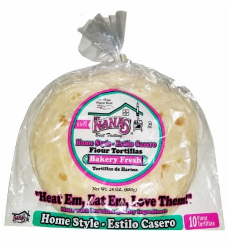 My Nana'S Best Tasting Homestyle Flour Tortillas