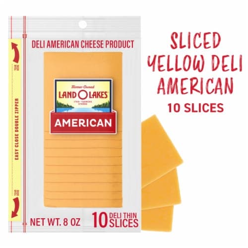 Land O Lakes Cheese Pre Sliced Yellow American