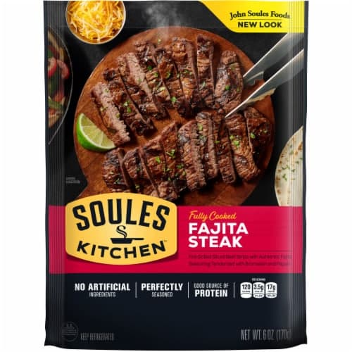 John Soules Beef Fajitas Fully Cooked