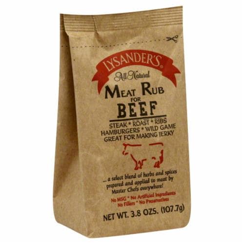 Lysander'S Meat Rub, For Beef