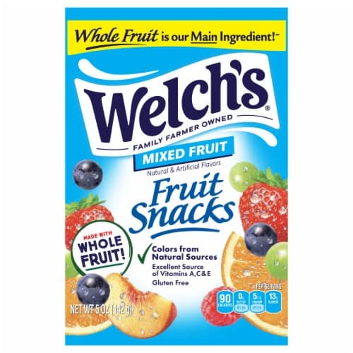 Welchs Fat Free Mixed Fruit Snacks
