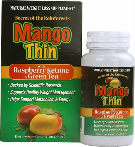 Windmill Health Products  Mango Thin With Raspberry Ketone And Green Tea