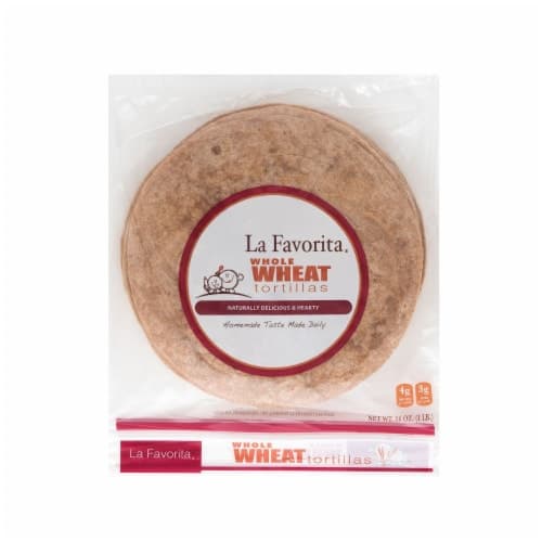 La Favorita Whole Wheat Flour Tortillas
