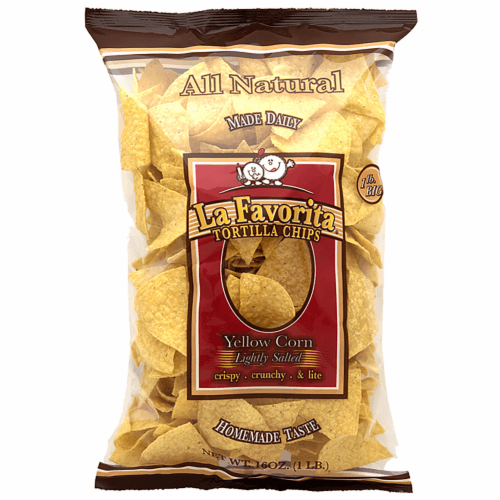 La Favorita Yellow Corn Lightly Salted Tortilla Chips