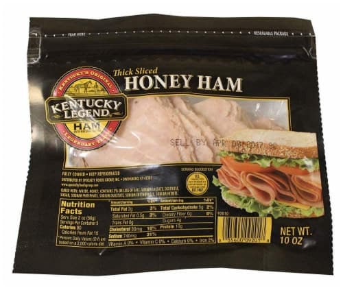 Kentucky Legend Ham, Sweet Honey, Thick Sliced