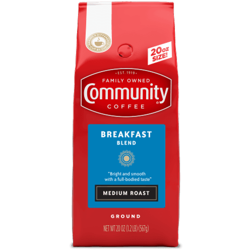 Community Coffee Ground Medium Roast Breakfast Blend