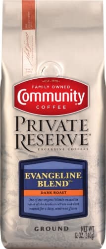 Community Coffee Private Reserve Evangeline Blend Dark Roast Ground Coffee