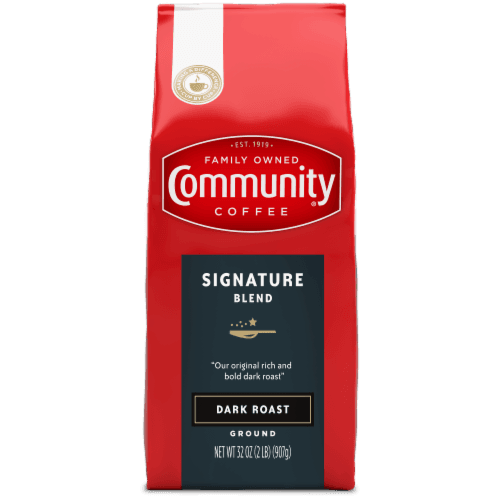 Community Coffee Coffee Ground Dark Roast Signature Blend