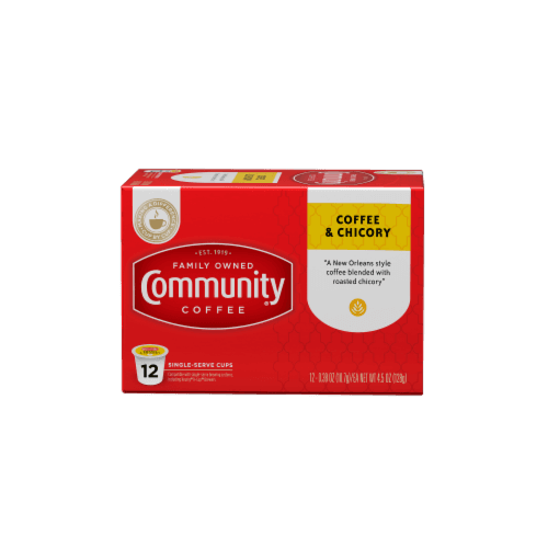 Community Coffee Coffee & Chicory K-Cup Pods New Orleans Blend