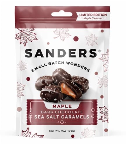 Sanders Dark Chocolate Maple Sea Salt Caramels