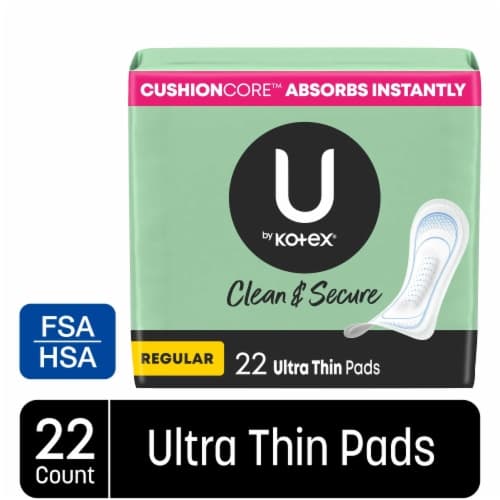 U By Kotex Security Regular Ultra Thin Pads