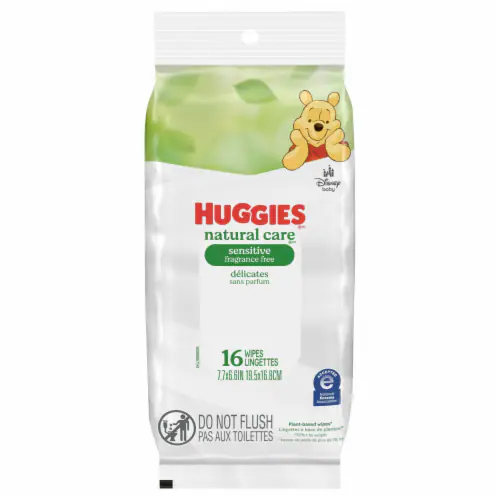 Huggies Natural Care Fragrance Free Sensitive Wipes