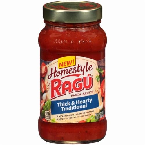 Ragu Homestyle Pasta Sauce, Thick & Hearty Traditional