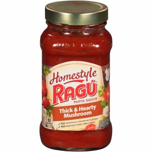 Ragu Homestyle Pasta Sauce Thick & Hearty Mushroom