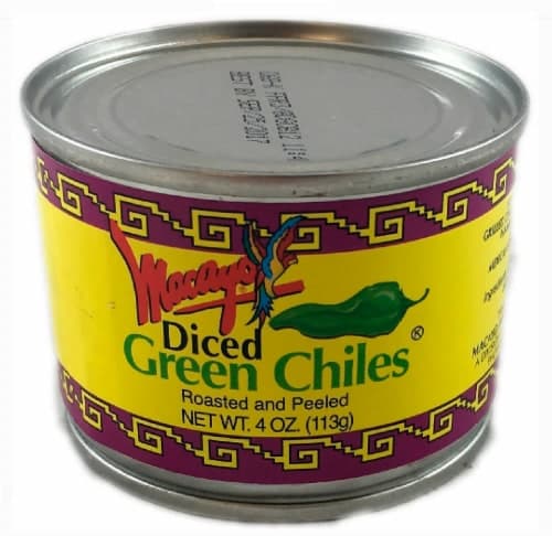 Macayo Organic Diced Geen Chiles