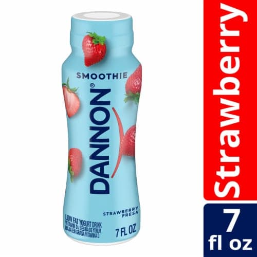 Dannon Strawberry Nonfat Yogurt Smoothie