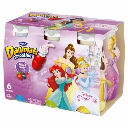 Danimals Disney Princess Mixed Berry Smoothies
