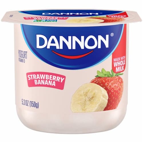 Dannon Yogurt, Strawberry Banana