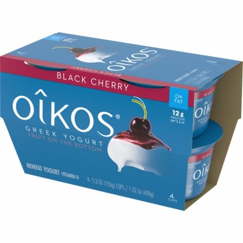 Dannon Oikos Nonfat Yogurt Black Cherry