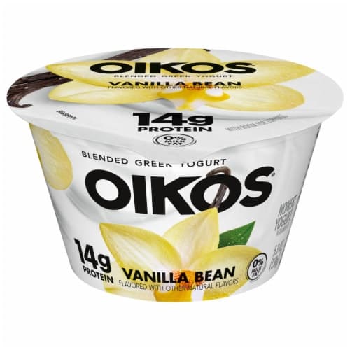 Oikos Vanilla Bean Blended Greek Yogurt