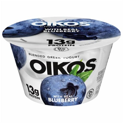 Oikos Blueberry Blended Greek Yogurt