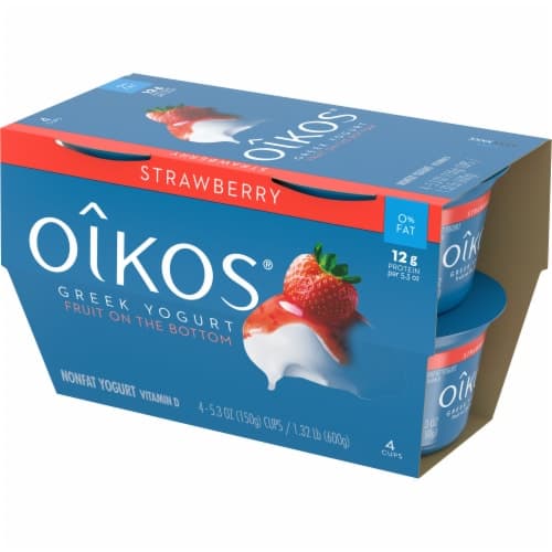 Dannon Oikos Nonfat Yogurt Strawberry