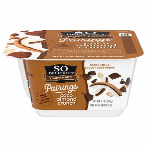 So Delicious Dairy Free Pairings Coco Almond Crunch Coconut Milk Yogurt