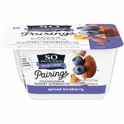 So Delicious Piced Blueberry Coconutmilk Yogurt Alternative