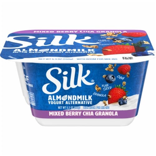 Silk Mixed Berry Chia Granola Almondmilk Yogurt Alternative
