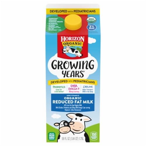 Horizon Organic Ho Org Up 2% Milk Dha Chol Ca