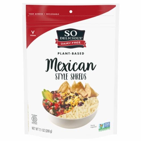 Is it Added Sugar Free? So Delicious Dairy Free Mexican Style Shreds
