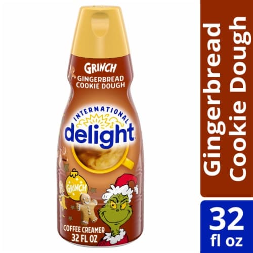International Delight Grinch Gingerbread Cookie Dough Coffee Creamer