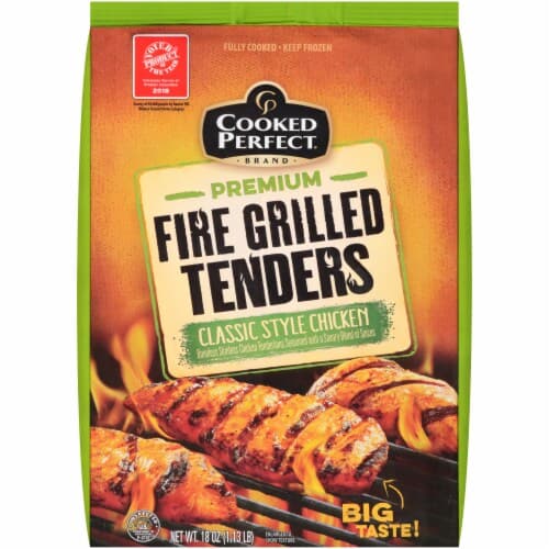 Cooked Perfect Premium Fire Grilled Tenders Classic Style Chicken Tenders